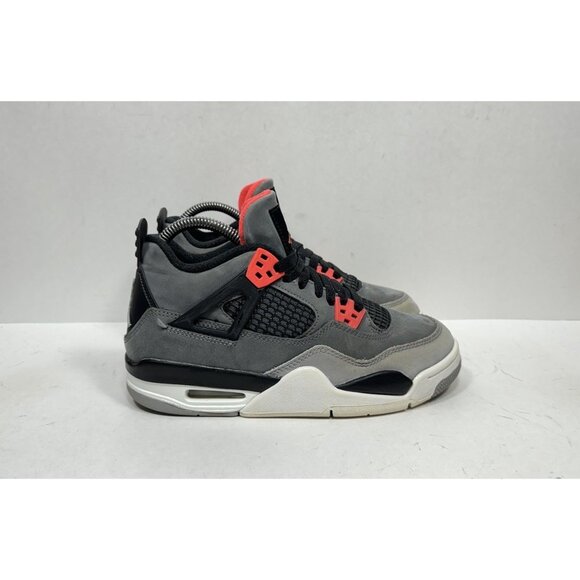 Nike Air Jordan 4 Retro GS Infrared 2022 408452-061 Size 5Y / Womens 6.5 Shoes - Picture 1 of 9
